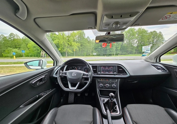 Seat Leon cena 43900 przebieg: 198000, rok produkcji 2014 z Ostrołęka małe 742